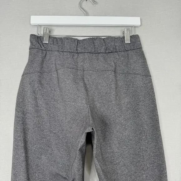Lululemon Womens Sweat Pants 4 Heathered Gray On the Fly 7/8 Jogger Lounge Gym - Picture 11 of 15